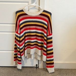 Madewell striped sweater in size Medium.